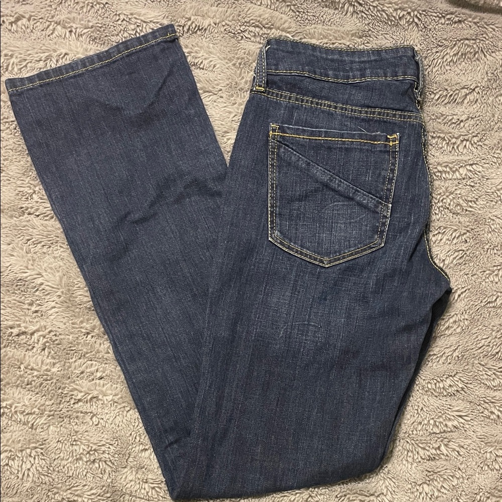 Cruel Girl Women's Boot Cut Jeans - Dark Blue